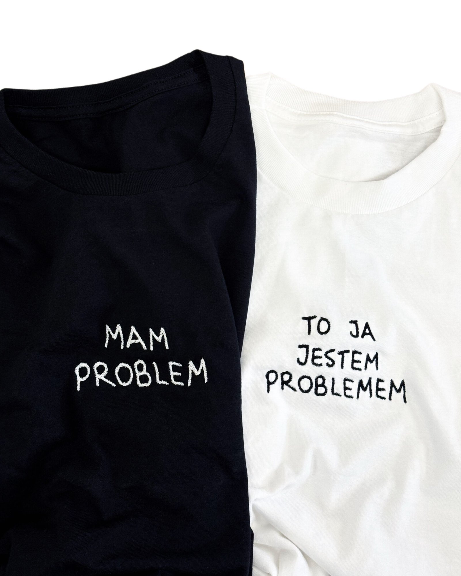 Mam problem/ To ja jestem problemem Koszulki dla par 2-pack