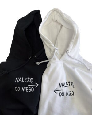 Należę do niego/ Należę do niej Bluzy dla par 2-pack
