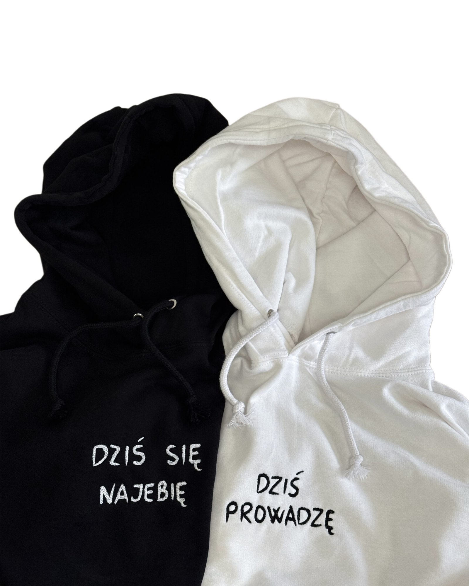 Dziś się najebię/ Dziś prowadzę Bluzy dla par 2-pack