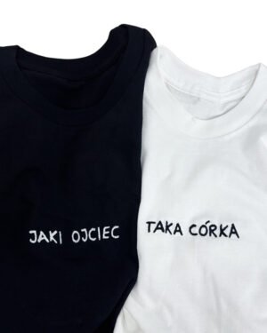 Jaki ojciec Taka córka Koszulki dla par 2-pack