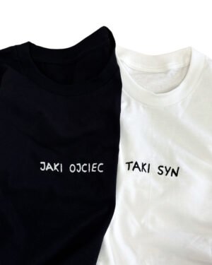 Jaki ojciec Taki syn Koszulki dla par 2-pack