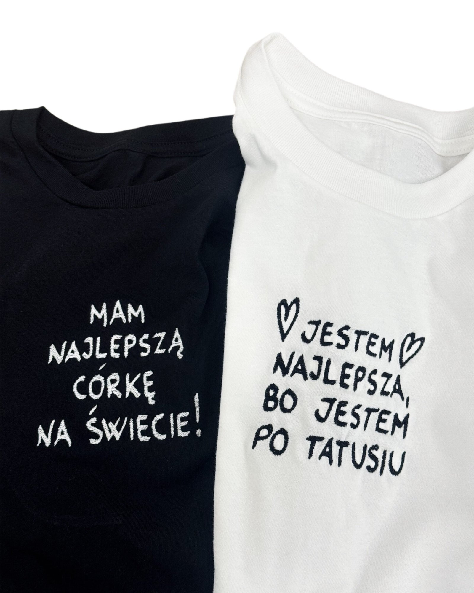 Mam najlepszą córkę/ Jestem po tatusiu Koszulki dla par 2-pack