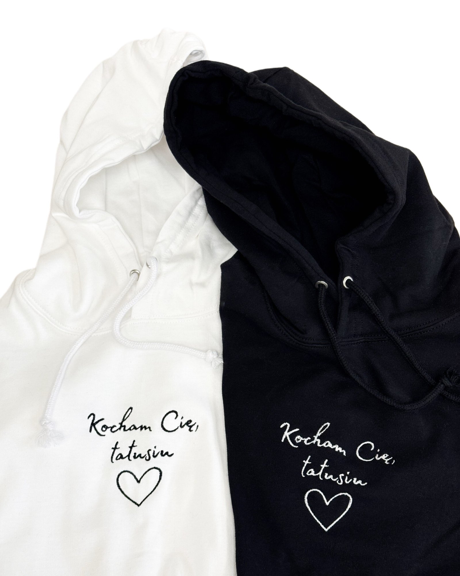 Kocham Cię, tatusiu mikiny vysivky