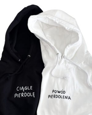 Ciągle pierdolę/ Powód pierdolenia Bluzy dla par 2-pack