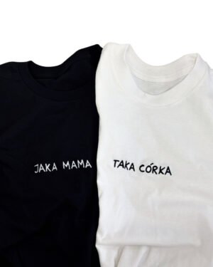 Jaka mama Taka córka Koszulki dla par 2-pack