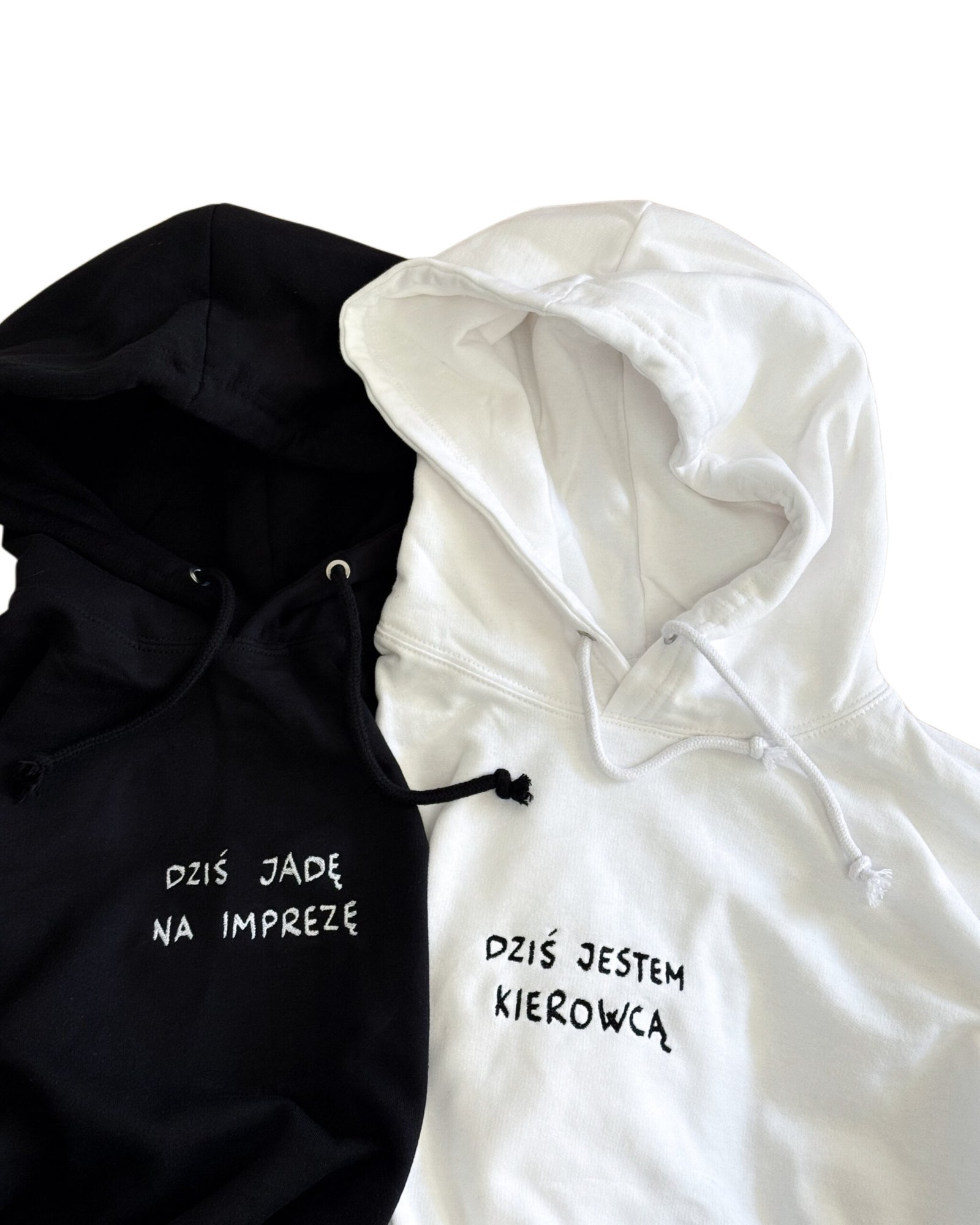 Dziś jadę na imprezę/ Dziś jestem kierowcą Bluzy dla par 2-pack